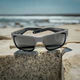 Costa Del Mar Sunglasses Blackfin Pro Gray Mirror 580G Glass Lens