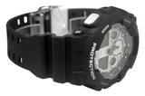 Casio GA100BW-1A G-Shock Day Date Analog Digital Black Resin Watch