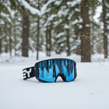 Oakley Snow Goggles Line Miner L Factory Pilot Black blue sapphire prizm lens