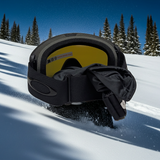 Oakley Snow Goggles Target Line L Blackout frame strap Fire Iridium Lens