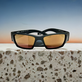 Costa Del Mar Corbina Pro Black frame gold mirror glass 580 lens NEW 6S9109