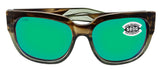 Costa Del Mar Waterwoman 2 Ocean Jade Green Mirror 580 Glass Lens Sunglasses