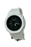 Casio GA2100-7A white band black dial Analog Digital G shock watch