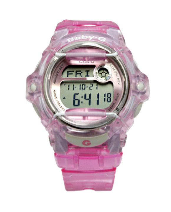 Casio BG169R-4 Baby-G Whale digital Pink Women Watch NEW