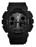 Casio GA100-1A1 G-Shock Analog Digital Dial Black Resin Band Watch NEW