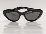 Gucci GG1170S-001 Cat Eye women sunglasses black frame grey lens