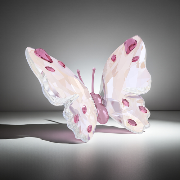 Swarovski 5691959 Idyllia small Pink butterfly Figurine NEW