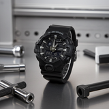 Casio GA700-1B G-Shock Black Analog Digital Dial Resin Band Watch New