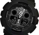 Casio GA100-1A1 G-Shock Analog Digital Dial Black Resin Band Watch NEW