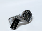 Guess Men's Classic Black Dial Watch GW0330G1 stainless steel