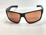 Costa Del Mar Reefton Pro matte black frame Gold Mirror 580 glass lens