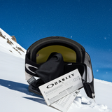 Oakley Snow Goggles medium Target Line M matte black frame Fire Iridium lens