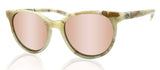 Costa Del Mar Isla Seashell Copper Silver Mirror 580 Glass Lens Sunglasses