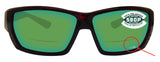 Costa Del Mar Tuna Alley Reader C-Mate Tortoise Green Mirror 580 Plastic Lens