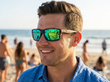 Costa Del Mar sunglasses Reefton Pro Matte Tortoise Green Mirror 580 glass