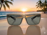 Costa Rincon II Sunglasses Brown Smoke frame Gray 580 glass lens