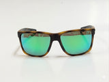 Costa Del Mar Sunglasses Broadbill II XL Matte Tortoise Green Mirror 580 glass lens