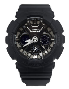 Casio GMAS120MF-1A G-Shock Analog Digital Black Resin Watch