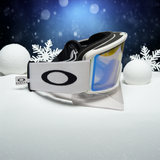 Oakley Snow Goggles Target Line L Matte white frame Hi Yellow lens NEW