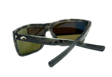 NEW Costa Del Mar RINCONCITO Tiger Shark / Blue Mirror Polarized Glass 580 lens NEW