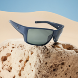 Costa Del Mar Reefton Pro matte Midnight Blue frame Gray 580 glass lens
