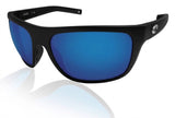 Costa Del Mar Broadbill Matte Black Blue Mirror 580 Glass Polarized Lens NEW