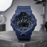 Casio G-Shock GA700CA-2ADR Blue Resin Analog-Digital Watch