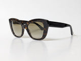 Gucci GG0327S 002 Havana Cat-Eye Sunglasses | Brown Gradient Lenses