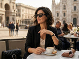Gucci GG1333S-001 cat eye women sunglasses black frame grey lens