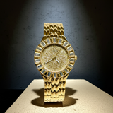 Guess Womens watch Firework 35mm GW0602L2 Gold-Tone Crystals