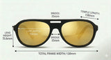 Costa Del Mar Grand Catalina sunglasses matte black Gold 580 glass lens
