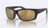 Costa Del Mar Sunglasses Jose Pro Black Copper Silver Mirror 580 glass lens
