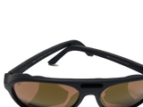 Costa Del Mar Grand Catalina sunglasses matte black Gold 580 glass lens