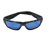 Costa Del Mar Taxman sunglasses deep water camo blue 580 glass lens