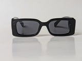 Gucci GG1325S-001 Rectangular women sunglasses black frame grey lens