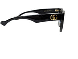 Gucci GG1333S-001 cat eye women sunglasses black frame grey lens