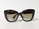 Gucci GG0327S 002 Havana Cat-Eye Sunglasses | Brown Gradient Lenses