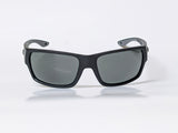 Costa Del Mar sunglasses Tailfin Black Frame Gray Polarized 580 Glass Lens Medium