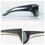 Costa Del Mar sunglasses Tailfin Black Frame Gray Polarized 580 Glass Lens Medium