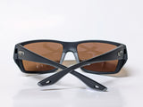 Costa Del Mar Tailfin Black frame copper silver Mirror glass lens