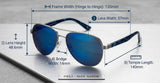 Costa Del Mar Peli Brushed Gunmetal Frame Blue Mirror 580 Glass Polarized Lens