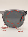 Costa Del Mar sunglasses Sullivan Matte Gray Crystal blue 580G glass lens - Open Box (Fair)