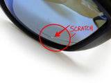 Costa Del Mar Blackfin Matte Black Frame Blue Mirror 580 Glass Polarized Lens - Open Box (Fair)