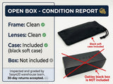 Oakley Gascan Steel Frame Prizm Black Polarized Authentic Sunglasses 0OO9014 - Open Box (Good)