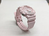 Casio G-Shock S-Series GMAS130-4A Step Tracker Analog-Digital Light Pink Resin Watch New