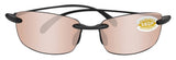 Costa Del Mar Ballast Sunglasses matte black frame copper silver mirror plastic 580P lens
