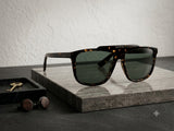 Gucci GG1039S 002 Tortoise Havana Sunglasses Green Lenses 58mm