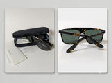 Gucci GG1039S 002 Tortoise Havana Sunglasses Green Lenses 58mm