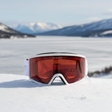Oakley Snow Goggles Target Line L matte white frame Prizm Rose lens NEW