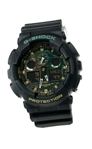 Casio G-Shock GA100RC-1A Ana Digi black watch NEW